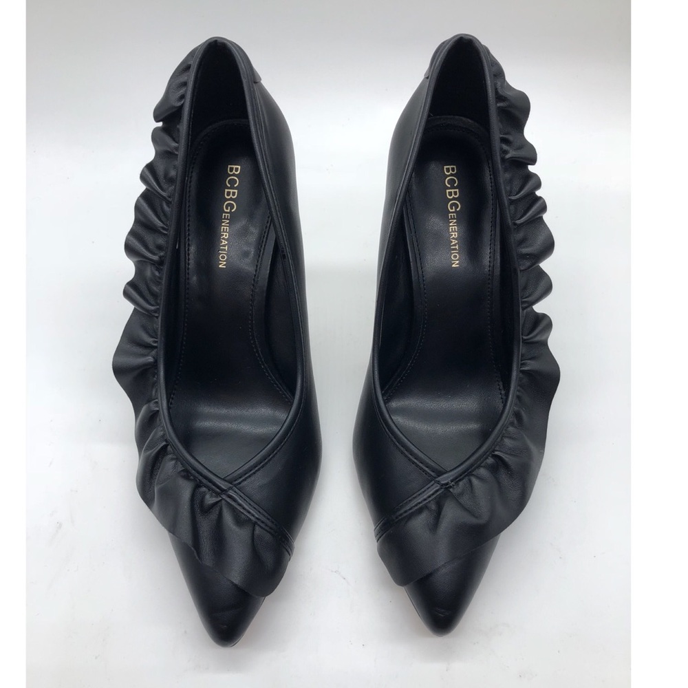 BCBGeneration Hana Ruffle Pointed Toe Pump - Picture 3 of 6